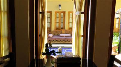 نمای هتل سنتی طلوع خورشید اصفهان نمای هتل سنتی طلوع خورشید اصفهان